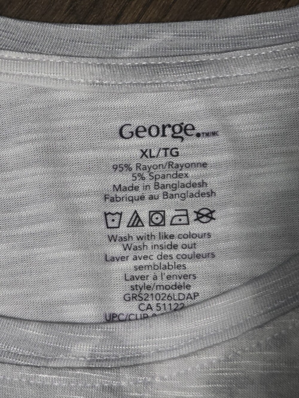 George Gray White Tie-Front Short Sleeve Top - Picture 5 of 5